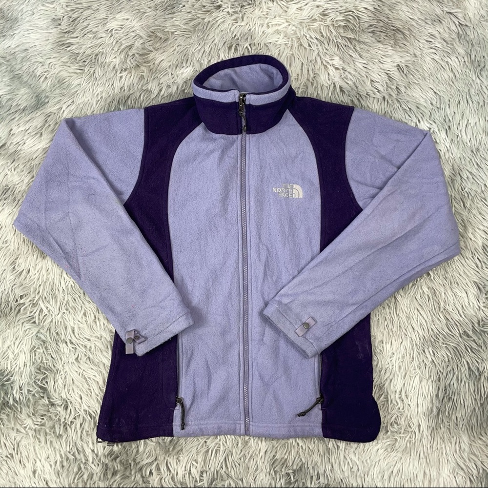 THE NORTH FACE Purple Fleece Full Zip AB02 Jacket